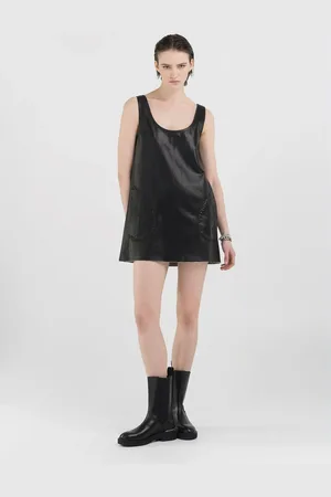 Replay Vestito Mini Manopelle We Are