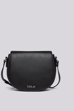 Replay Borsa Saddle Tinta Unita