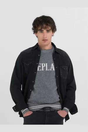 Replay Maglione Con Logo Jacquard