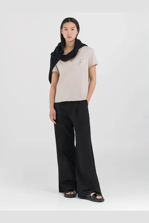 Replay T-shirt Con Scollo A V E Stampa