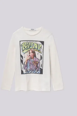 Replay Maglietta Regular Fit In Jersey