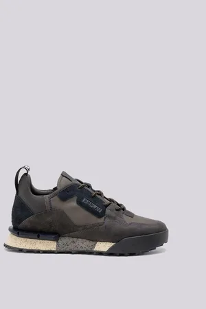 Replay Sneakers In Pelle E Suede Field Melt