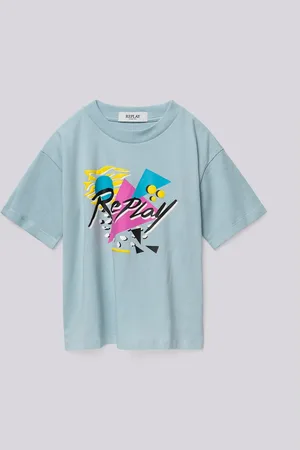 Replay T-shirt Over In Jersey