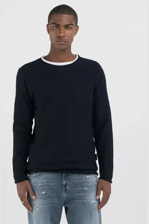 Replay Pullover Girocollo In Misto Lana