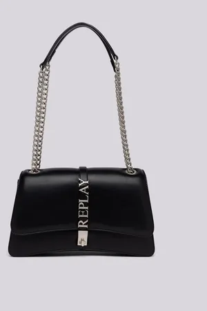 Replay Borsa A Flap Con Lettering