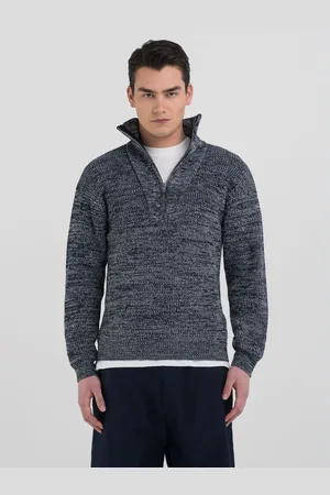 Replay Pullover MoulinÉ Half Zip Sartoriale