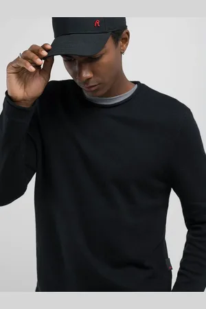Replay Pullover Girocollo In Misto Cotone