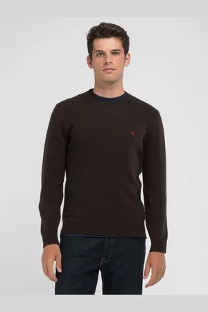 Replay Maglione Girocollo In Misto Lana