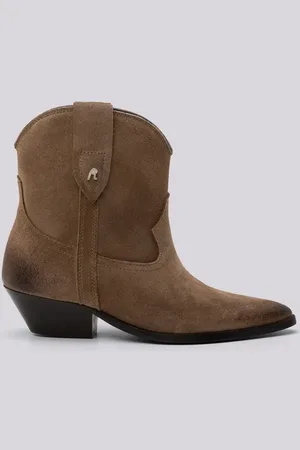 Replay Stivale Basso Texano In Suede Nymes Summer