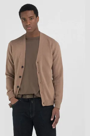 Replay Cardigan In Cotone E Cashmere