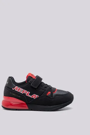 Replay Sneakers Con Lacci E Velcro Shoot Jr