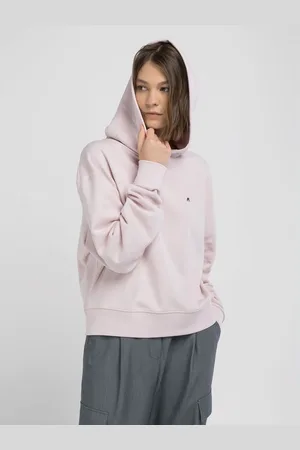 Replay Felpa Oversize Con Cappuccio