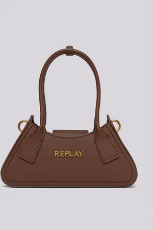 Replay Borsa Stile Hobo Martellata