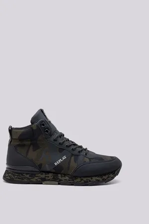 Replay Sneakers Mid-cut Arthur Mid Camo