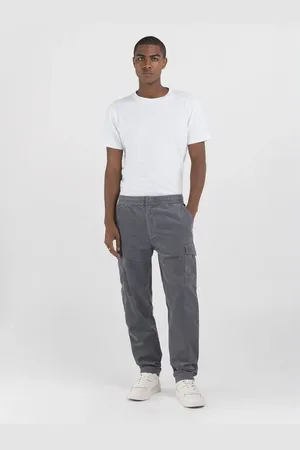 Replay Jogger Cargo In Velluto