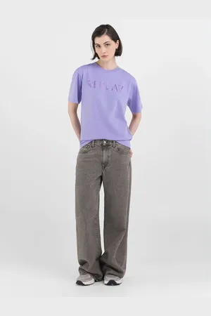 Replay T-shirt Girocollo In Jersey