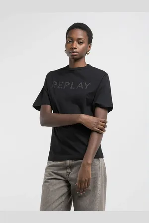Replay T-shirt Girocollo In Jersey