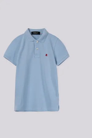 Replay Polo In Piquet Stretch Con Ricamo