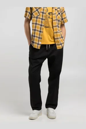 Replay Pantalone Tapered Fit In Denim