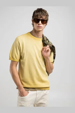 Replay Maglia A Manica Corta Con Ricamo