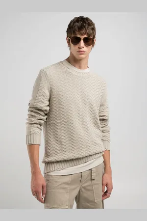 Replay Maglia Regular Fit Con Motivo A Zigzag
