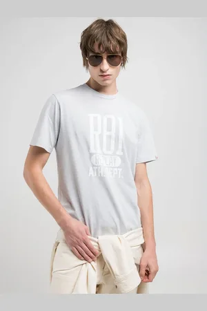 Replay T-shirt Regular Fit Con Stampa Lettering