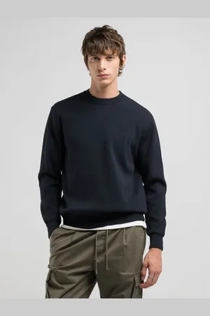 Replay Pullover Relaxed Fit Con Ricamo