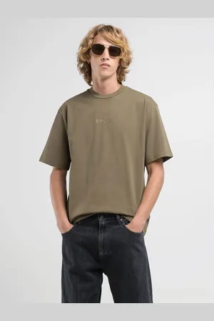 Replay T-shirt In Cotone Con Ricamo