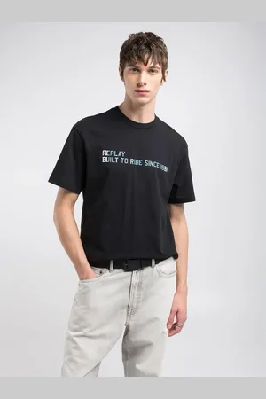Replay T-shirt Relaxed Fit Con Stampa