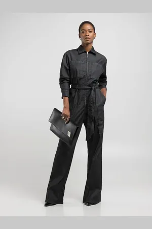 Replay Tuta Relaxed Fit In Denim