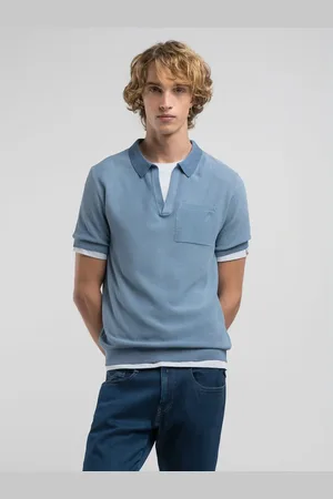 Replay Maglia In Cotone Con Taschino