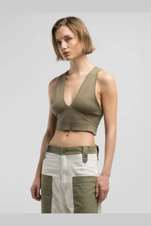 Replay Crop Top In Maglia