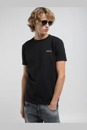 Replay T-shirt In Cotone Con Lettering