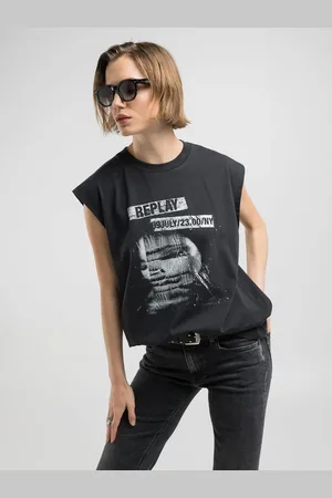 Replay T-shirt Boy Fit Con Stampa