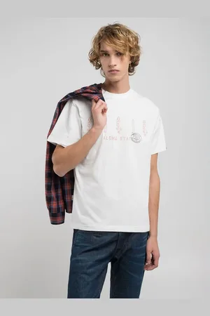 Replay T-shirt Con Stampa Aloha State