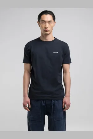 Replay T-shirt In Cotone Con Lettering