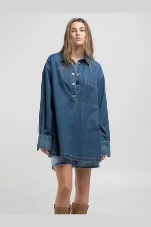 Replay Camicia In Denim Over Fit