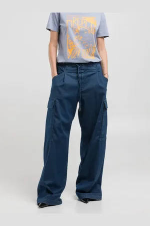 Replay Jogger Cargo In Denim