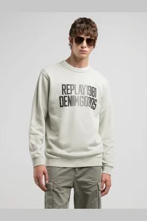 Replay Felpa Regular Fit Con Lettering