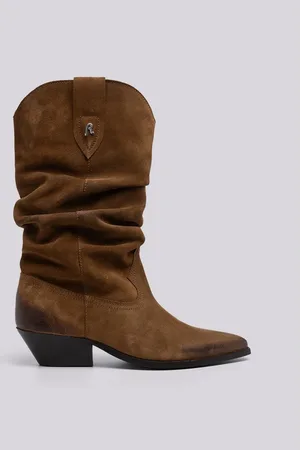 Replay Stivali Texani In Suede Nymes Block