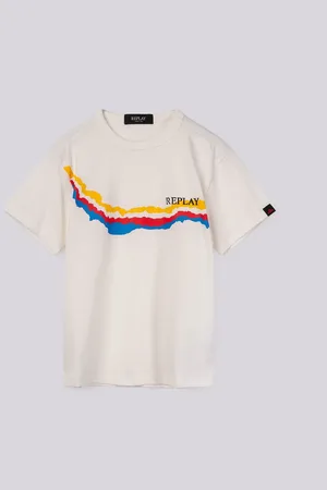 Replay T-shirt Con Stampa E Lettering