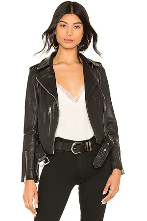 AllSaints Balfern Leather Biker Jacket in