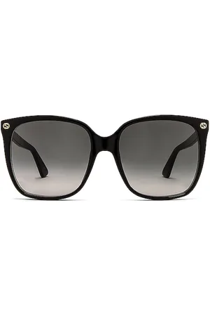 Gucci Light Acetate Cat Eye Sunglasses in