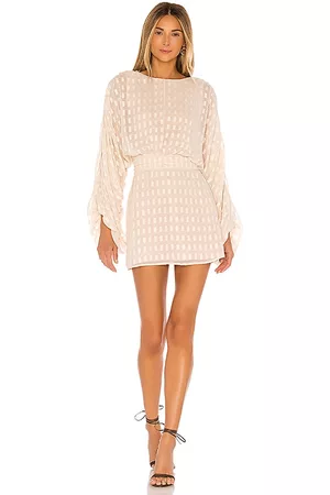 House of Harlow Donna Vestiti - X REVOLVE Nika Dress in - Neutral. Size XL (also in XS).