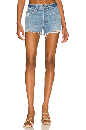 GRLFRND Helena High Rise Cut Off Short in
