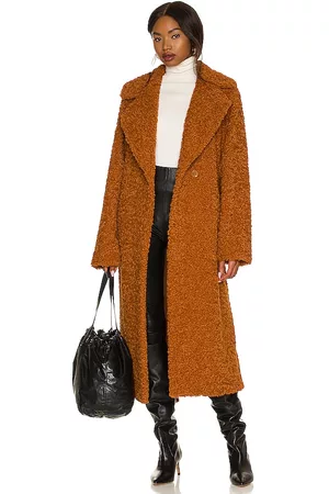 House of Harlow Donna Giacche - X REVOLVE Rouland Coat in - Rust. Size L (also in XS).