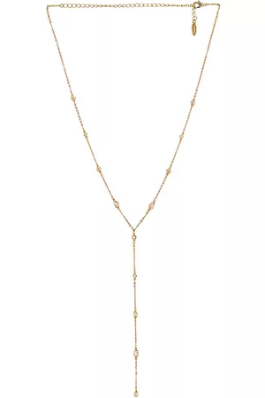 Ettika Necklace in - Metallic . Size all.