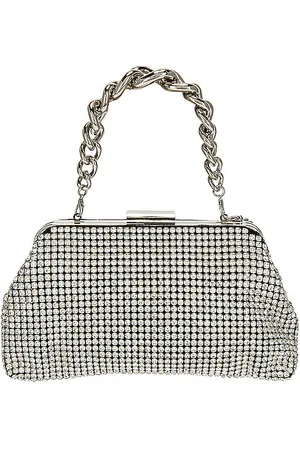 Olga Berg Jerry Crystal Vintage Clutch in