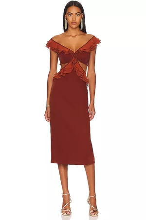 Andrea Iyamah X REVOLVE Leni Midi Dress in