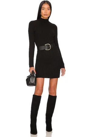 525 America Turtleneck Midi Dress in